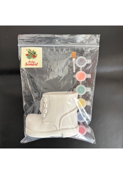 Boyanabilir Yılbaşı Temalı Kalemlik Set fiyatları