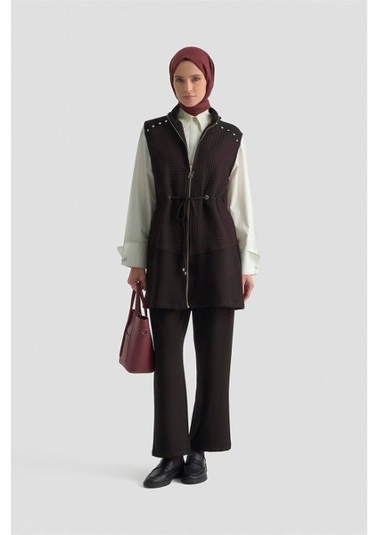 Kapitone Mixli Örme Takım 25KD1603 Siyah modelleri