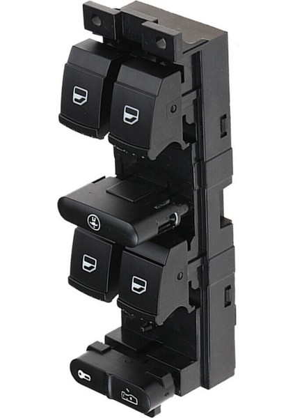 Vw Volkswagen Bora 1999-2005 Uyumlu Sol Ön Dörtlü Cam Açma Düğmesi Siyah 1J4959857 indirimleri