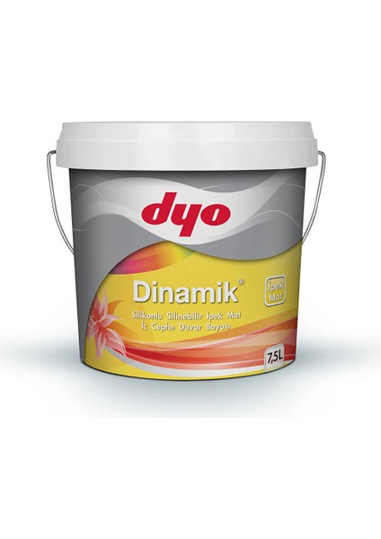 (2292) Sonbahar Havası 7,5lt Dinamik Ipekmat Silikonlu Silinebilir Iç Cephe Duvar Boyası