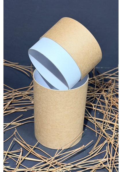 9 cm x 18 cm x 25 Adet Silindir Kutu Kahve Kutusu Porselen Kutusu Bal Kutusu fırsatları