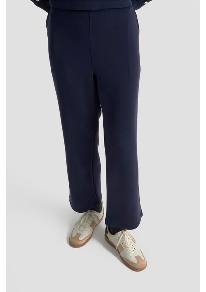 Aksesuar Detaylı Örme Takım 25KD1806 Lacivert