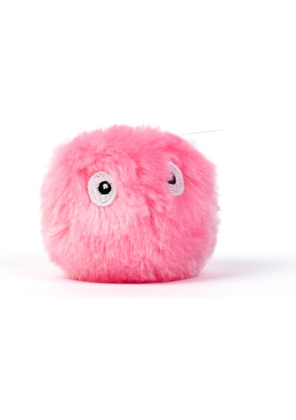 Sesli Hareketli Evcil Hayvan Topu Kedi Oyuncağı Pembe H110