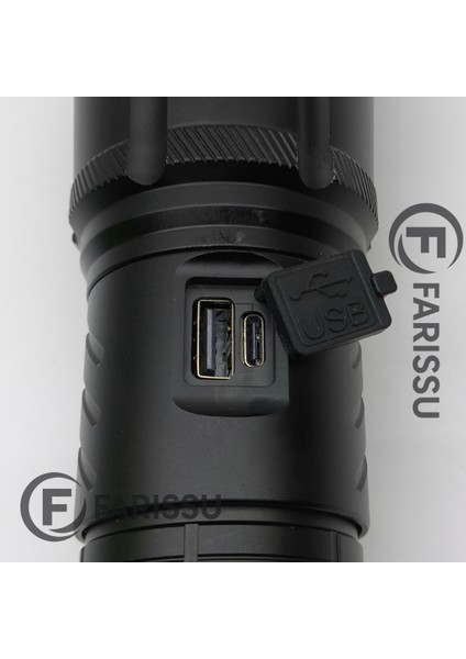 150W Ultra Güçlü Lazer LED El Feneri – 15000 Lümen, 12000MAH Powerbank Özellikli Dijital Göstergeli indirimleri