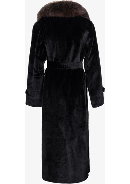 Kadın Tekstil Siyah Kaban Mont 616 25062 Bn Manto SK25/26 Sıyah fırsatları