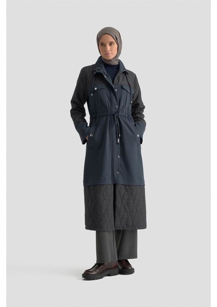 Kapitone Mixli Örme Giyçık 25KD1602 Lacivert fiyatları