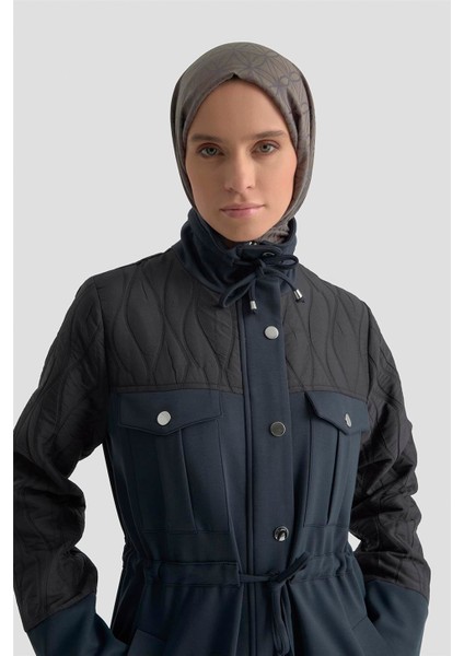 Kapitone Mixli Örme Giyçık 25KD1602 Lacivert fırsatları