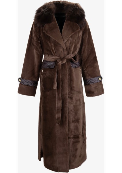 Kadın Tekstil Konyak Kaban Mont 616 25062 Bn Manto SK25/26 Konyak