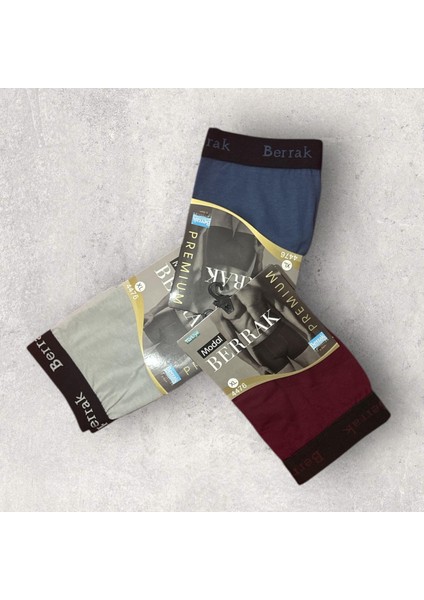 4476 Modal Erkek Boxer 3'lü