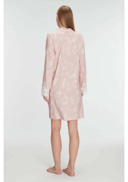 Arias Closet Cotton Modal Uzun Kol Gecelik modelleri