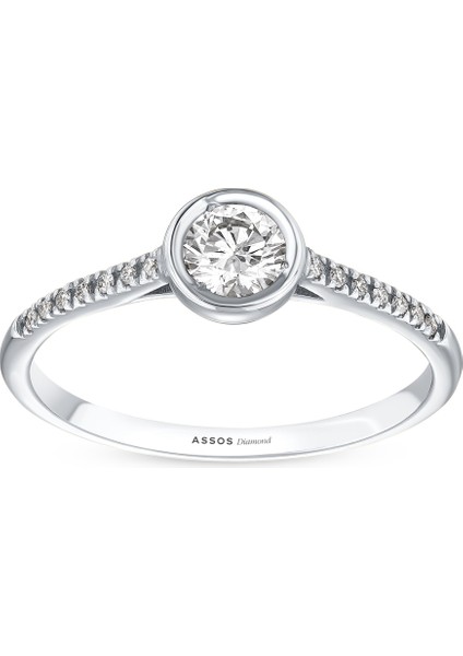 0.14 Karat Pırlanta Tektaş Yüzük fırsatları