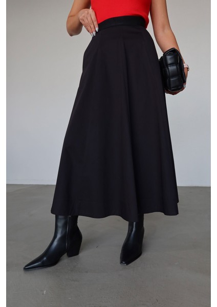 Beli Lastikli Uzun Çan Etek modelleri