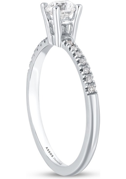 0.39 Karat Pırlanta Tektaş Yüzük