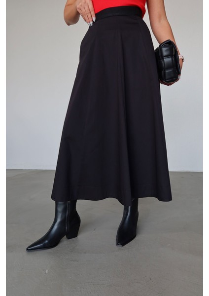 Beli Lastikli Uzun Çan Etek fırsatları