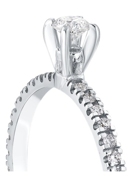 0.42 Karat Pırlanta Tektaş Yüzük fırsatları