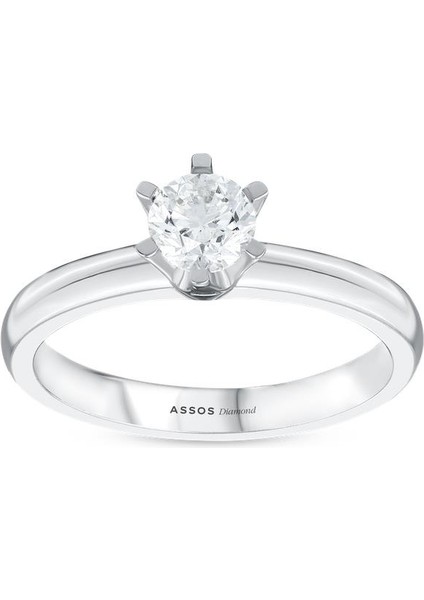 0.25 Karat Pırlanta Tektaş Yüzük