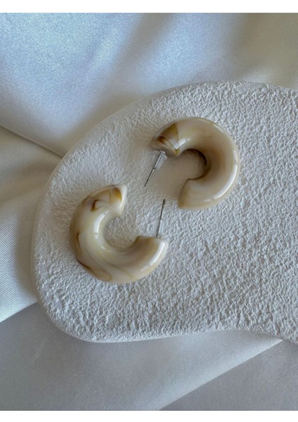 Bej Renk Halka Küpe fiyatları