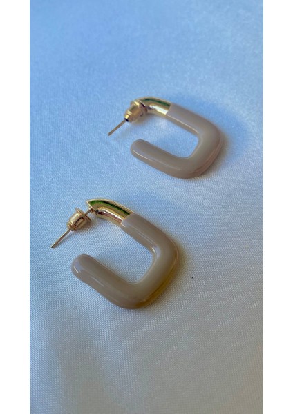 Tasarım Kare Pirinç Küpe fırsatları