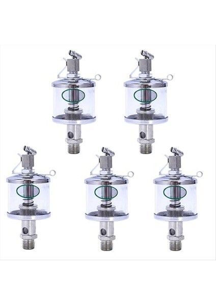 5pcs 50ML Motor Yağ Yerçekimi Damlası Enjektörleri Iğne Valfi Yağ Kupaları Cam Yağ Kupaları Takım Tezgahı Yağ Bardakları (Yurt Dışından)