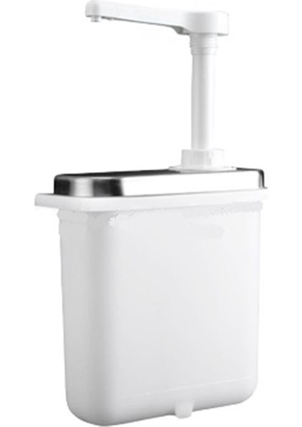 1l Sos Dispenser Pompa Paslanmaz Çelik Çeşni Pompa Istasyonu Çeşni Pompası Dağıtıcı El Basınç Reçel Pompası (Yurt Dışından)