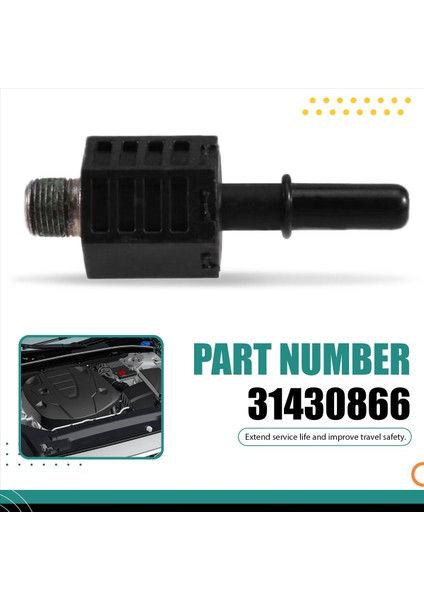 31430866 Yağ-Su Ayırıcı Çek Valf Valf Volvo S60 V60 S90 V90 XC40 XC60 XC90 (Yurt Dışından) indirimleri