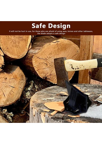 Manuel Ahşap Ayırıcı Bölme Aracı Büyük Küçük Yakacak Odun Taşınabilir Çelik Alet Ahşap Kesme Aksesuarları L (Yurt Dışından) indirimleri