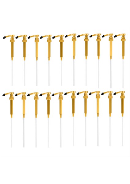 Kahve Şurubu Pompaları Kahve Şurubu Şişesi Için 20 Paket Pompa 750 ml Kahve Şurubu Pompası Dispenser Ev Gümüş Için Harika (Yurt Dışından) fiyatları