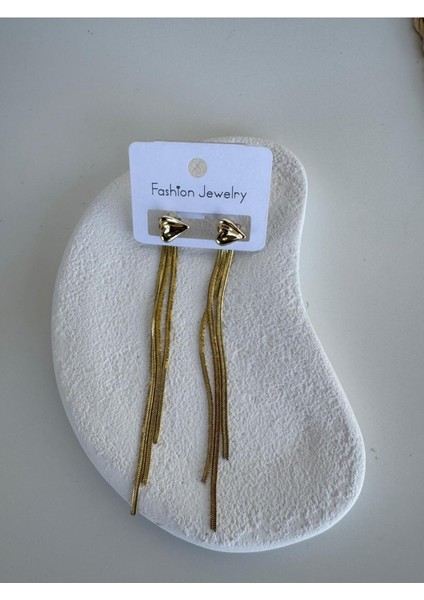 Sallantılı Uzun Kalp Küpe fiyatları