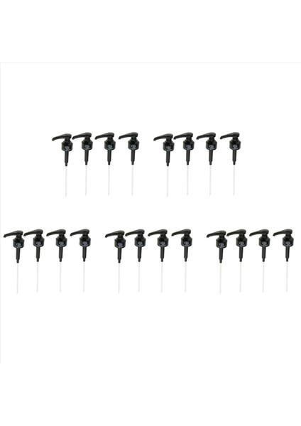 20 Paket Siyah 8ml Şurup Pompaları Dağıtıcı Pompası Monin Kahve Şurupları Için Harika Kar Konileri Aromalar ve Daha Fazlası (Yurt Dışından)