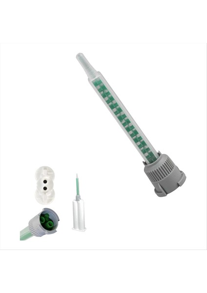 20 Adet Nozulları Karıştıran 50ML Reçine Mikser Yapıştırıcı Uygulama 16 Element 1 1 Oran (Yurt Dışından) modelleri