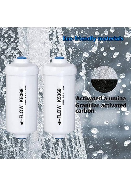 4 Pcs Yedek Florür Su Filtresi K5366 Yerçekimi ile Uyumlu Su Filtreleme Sistemi Saflaştırma Elemanları (Yurt Dışından) indirimleri