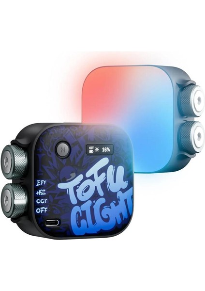 Black Samurai Tofu Rgb LED Video Işığı - Tofu-Bs