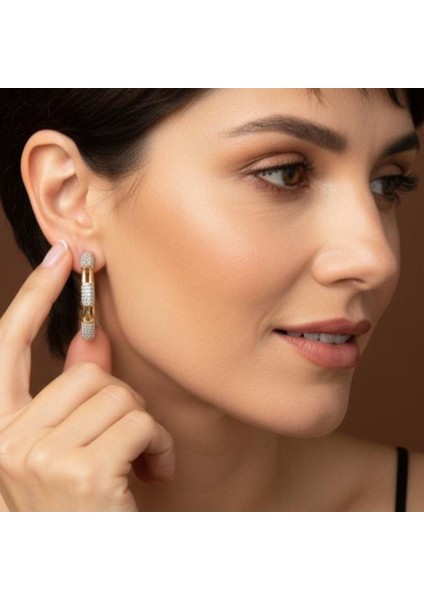 Glamour Halka Küpe