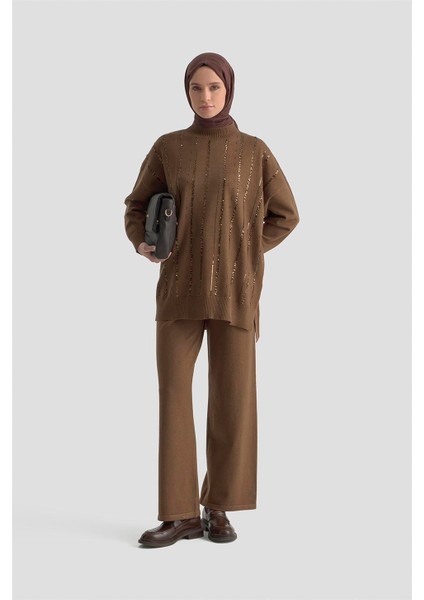 Takım 25KD2304 Kahverengi modelleri