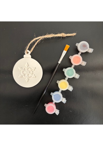 Boyanabilir Yılbaşı Ağacı Süsü Set