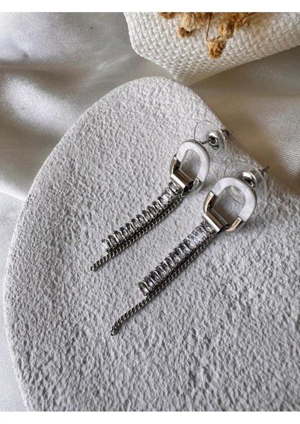 Taşlı Sallantılı Küpe fiyatları