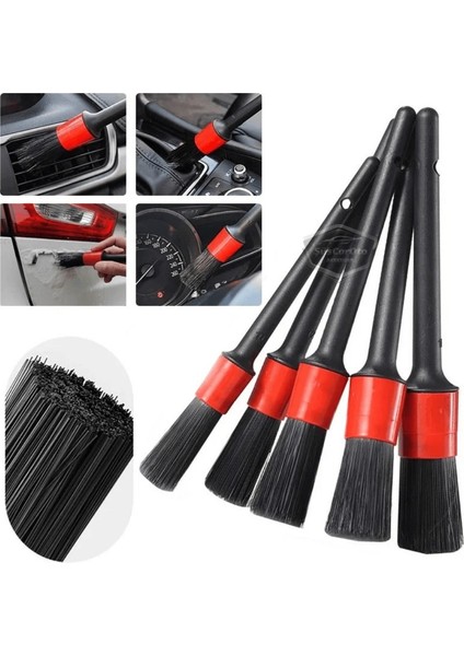 Araç Oto Iç Dış Konsol Torpido Detay Temizlik Oto Detay Fırçası Araç Fırçası Lastik Parlatma Fırçası Seti fiyatları