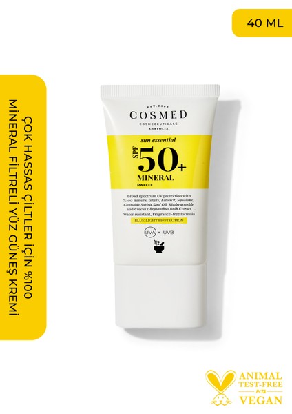 Sun Essential Mineral Spf50 40 ML