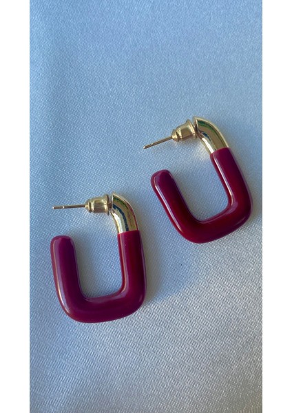 Tasarım Kare Pirinç Küpe modelleri