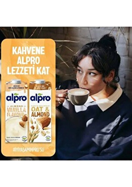 Yulaf & Badem İçeceği 2x1 Lt Doğal Laktozsuz Vegan Vejetaryen İçerik