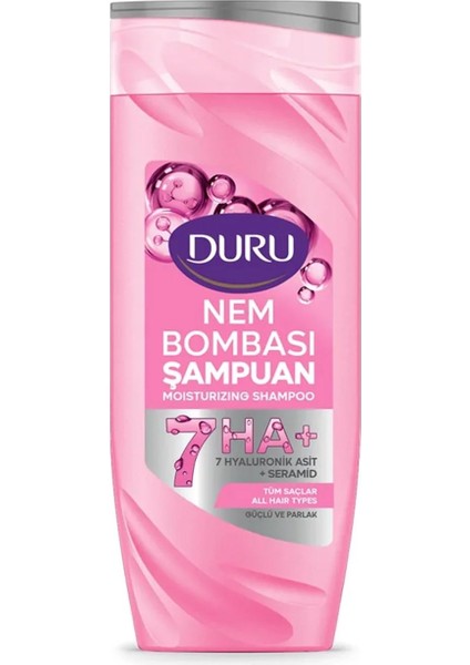 Nem Bombası Şampuan Yıpranmış Saçlar ve Tüm Saçlar Için 400 ml 4 Lü Set modelleri