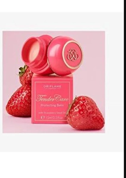 Tender Care Çilek Özlü Koruyucu Balm Kuru Dudaklar İçin Besleyici 15 ml modelleri