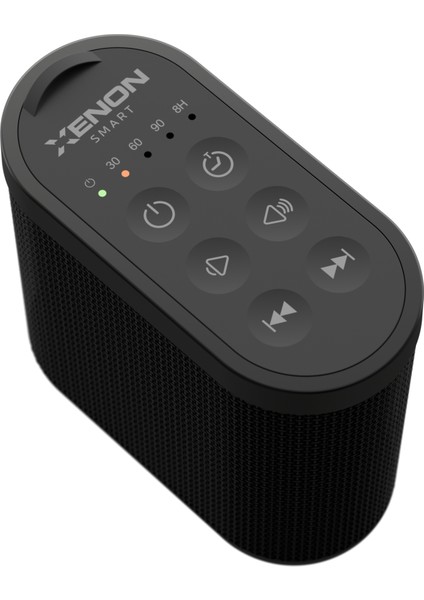 Beyaz Gürültü Makinesi Taşınabilir Rahatlatıcı Bebek ve Yetişkinler Için Ses ve Uyku Cihazı X6230 (Siyah)