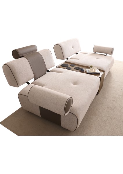 Molde Koltuk Takımı 3+3+1+Ara Sehpa Modülü