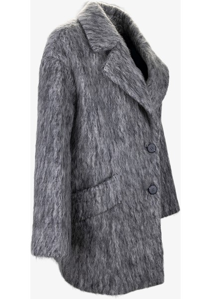 Kadın Tekstil Gri Kaban Mont 616 85762 Bn Kaban SK25/26 Grı fiyatları