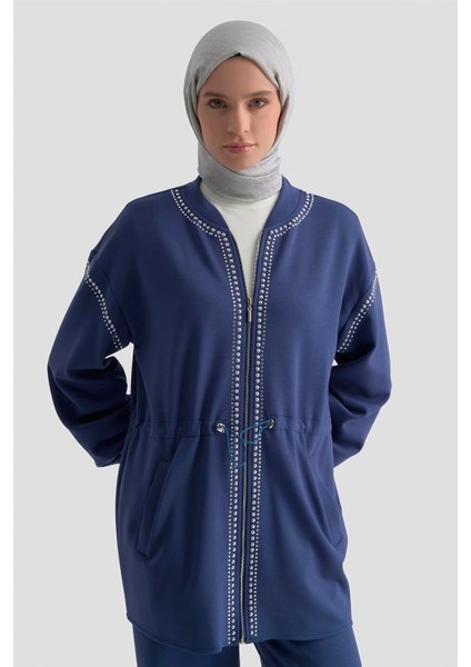 Trok Detaylı Kap 25KD4038 Lacivert fırsatları