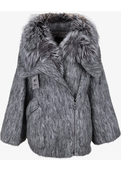 Kadın Tekstil Gri Kaban Mont 616 85766 Bn Kaban SK25/26 Grı fiyatları