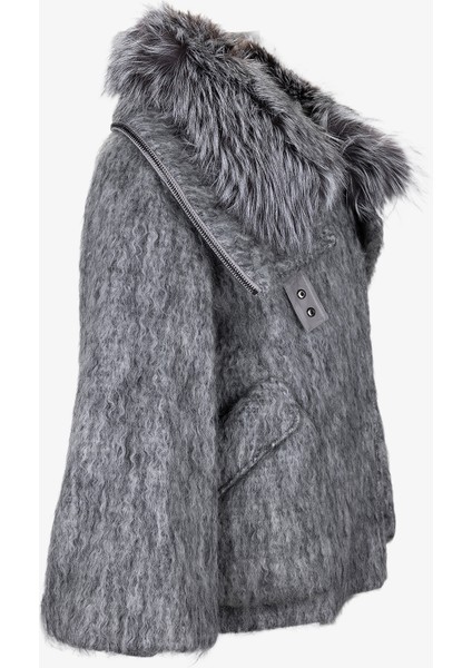 Kadın Tekstil Gri Kaban Mont 616 85766 Bn Kaban SK25/26 Grı modelleri