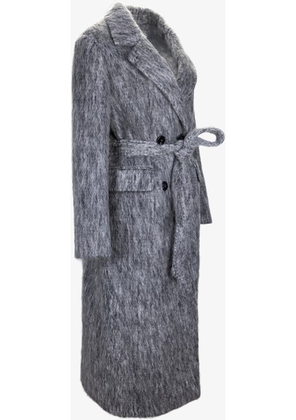 Kadın Tekstil Gri Kaban Mont 616 85809 Bn Manto SK25/26 Grı fiyatları