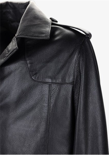 Erkek Hakiki Deri Siyah Jumbo Mont 616 MZ-101 Erk Derımont SK25/26 Sıyah Jumbo modelleri